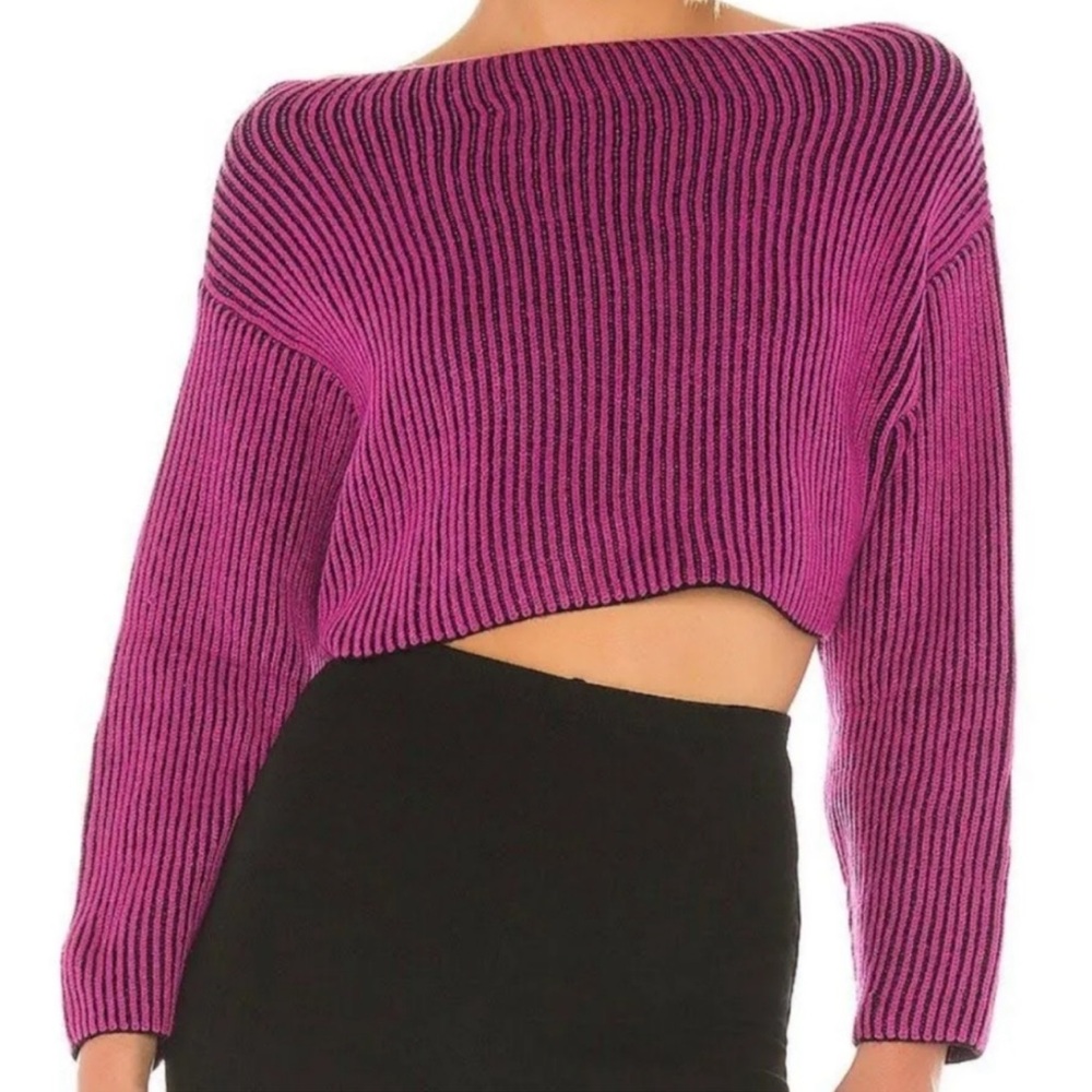 Superdown cropped sweater